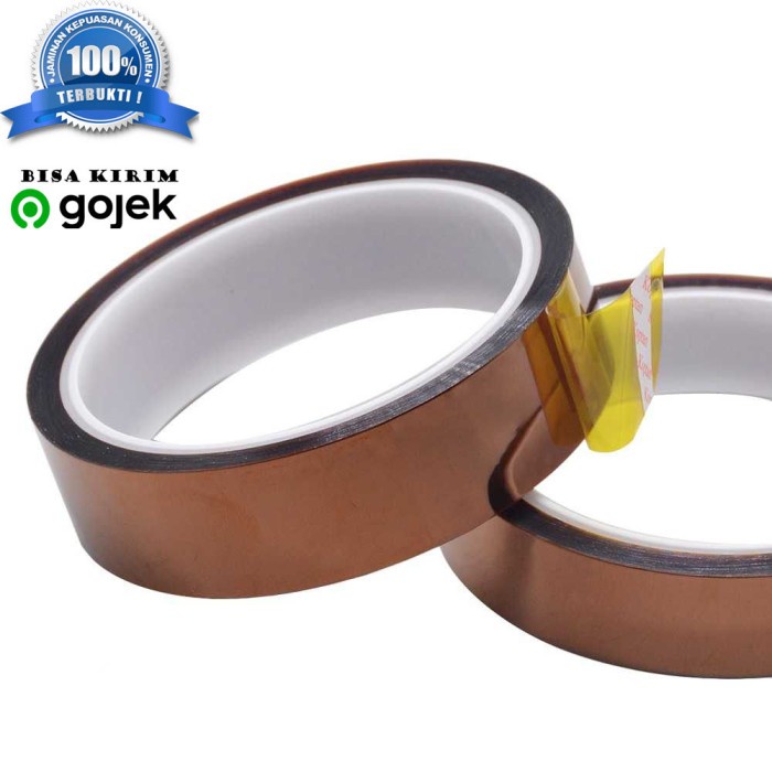 

Murah Tape Lakban Heat Resistant / Lakban Anti Panas / Perekat Kabel / Aman Trendi