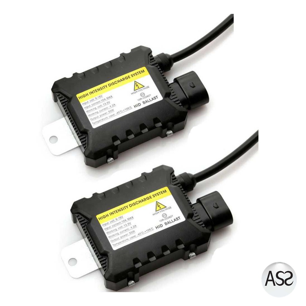 ASS Shop - CROSSTIGER Lampu Mobil HID Xenon H7 6000K 55W 2PCS + Ballast 12V