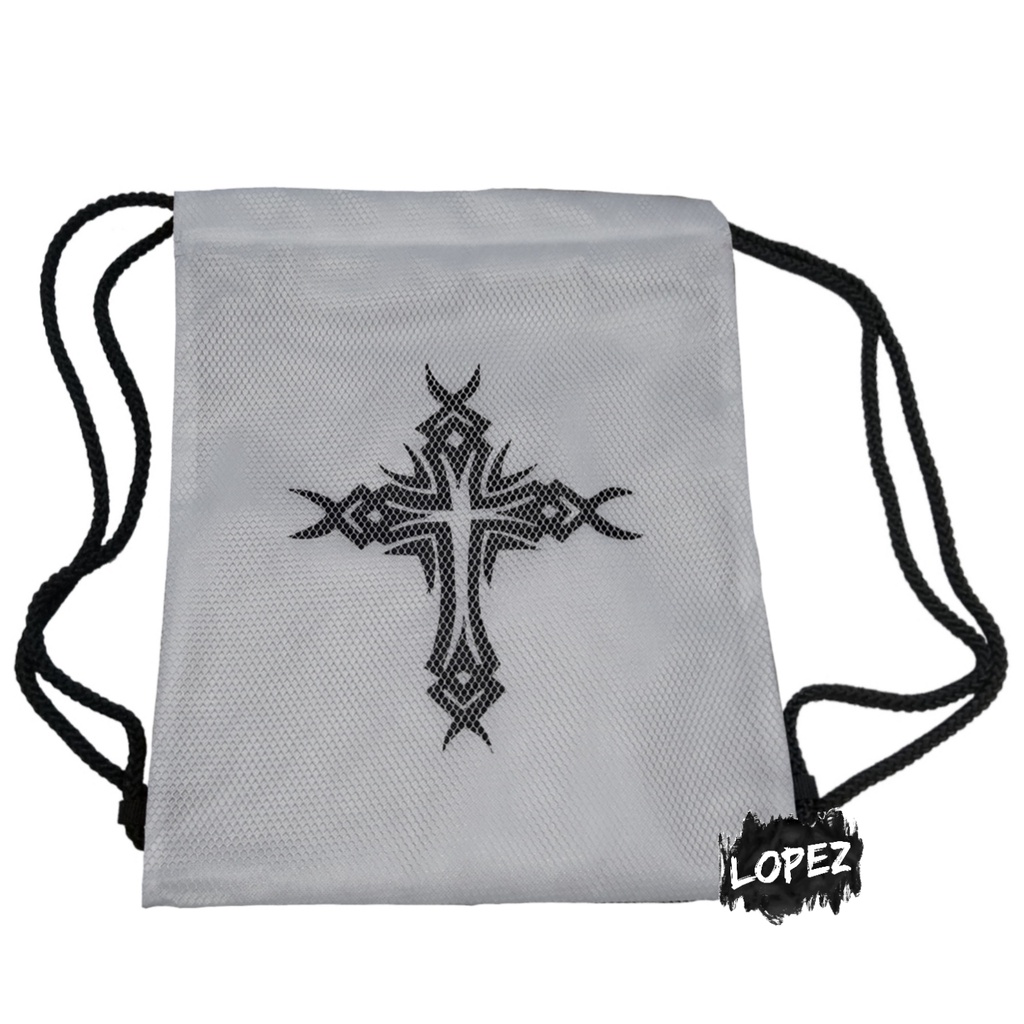 Tas Jaring Salib / Tas Ransel Gereja / Backpack Tribal Cross Lopez