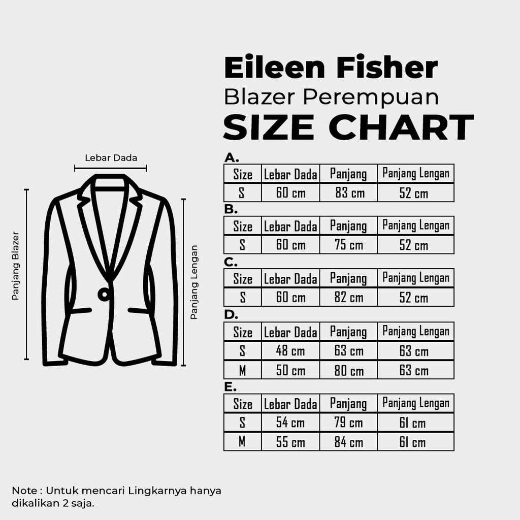 Eileen Fisher Blazer Perempuan | Blazer Women [Grade B] #2