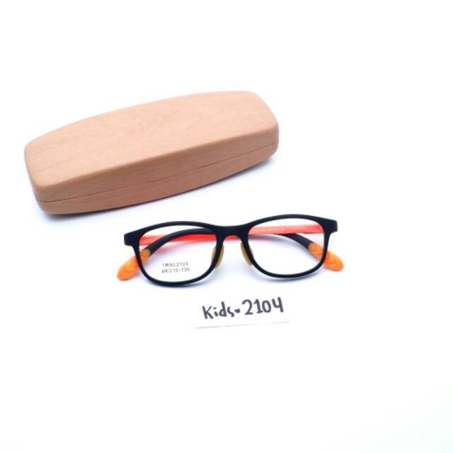Paket Kacamata Anak 2104 Lensa Antiradiasi Photocromic Blueray