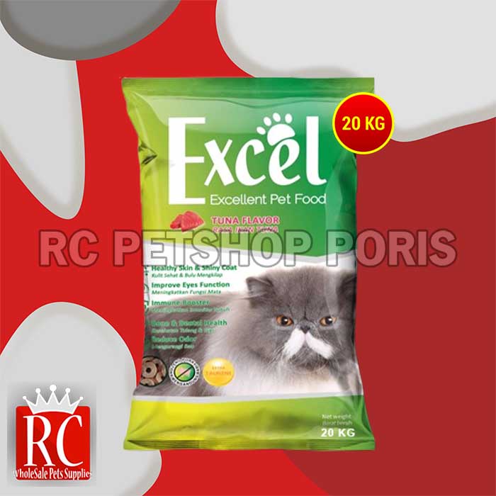 Makanan Kucing / Cat Food Excel 20 kg