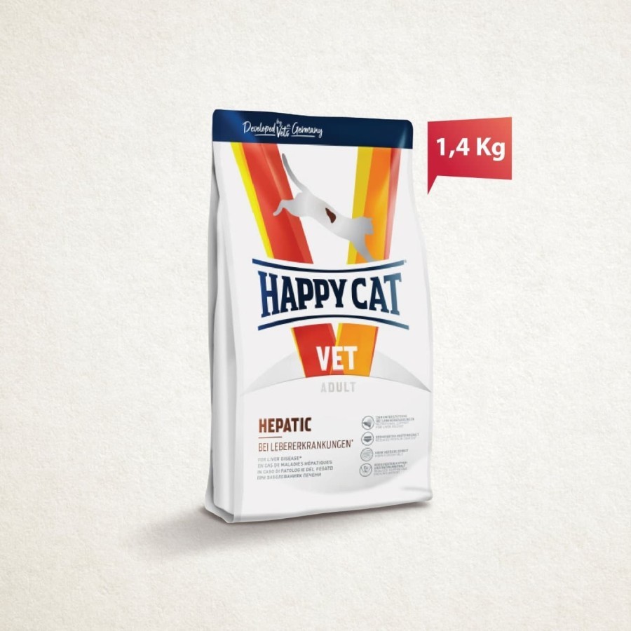 HAPPY CAT VET DIET HEPATIC 1.4 KG