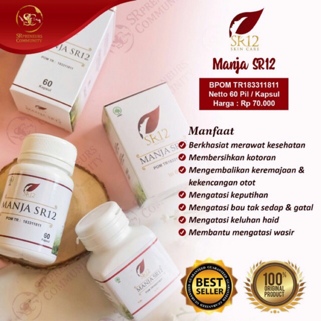 

MANJAKANI SR12 HERBAL / PELANCAR HAID / OBAT KEPUTIHAN / OBAT KISTA