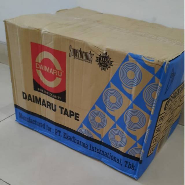 

LAKBAN DAIMARU 2 INCH BENING/COKLAT (KARTON)