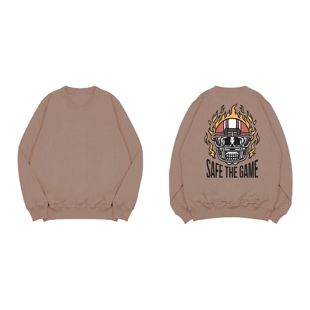 Sweater Pria Safe The Game Pria Fleece M - XXL