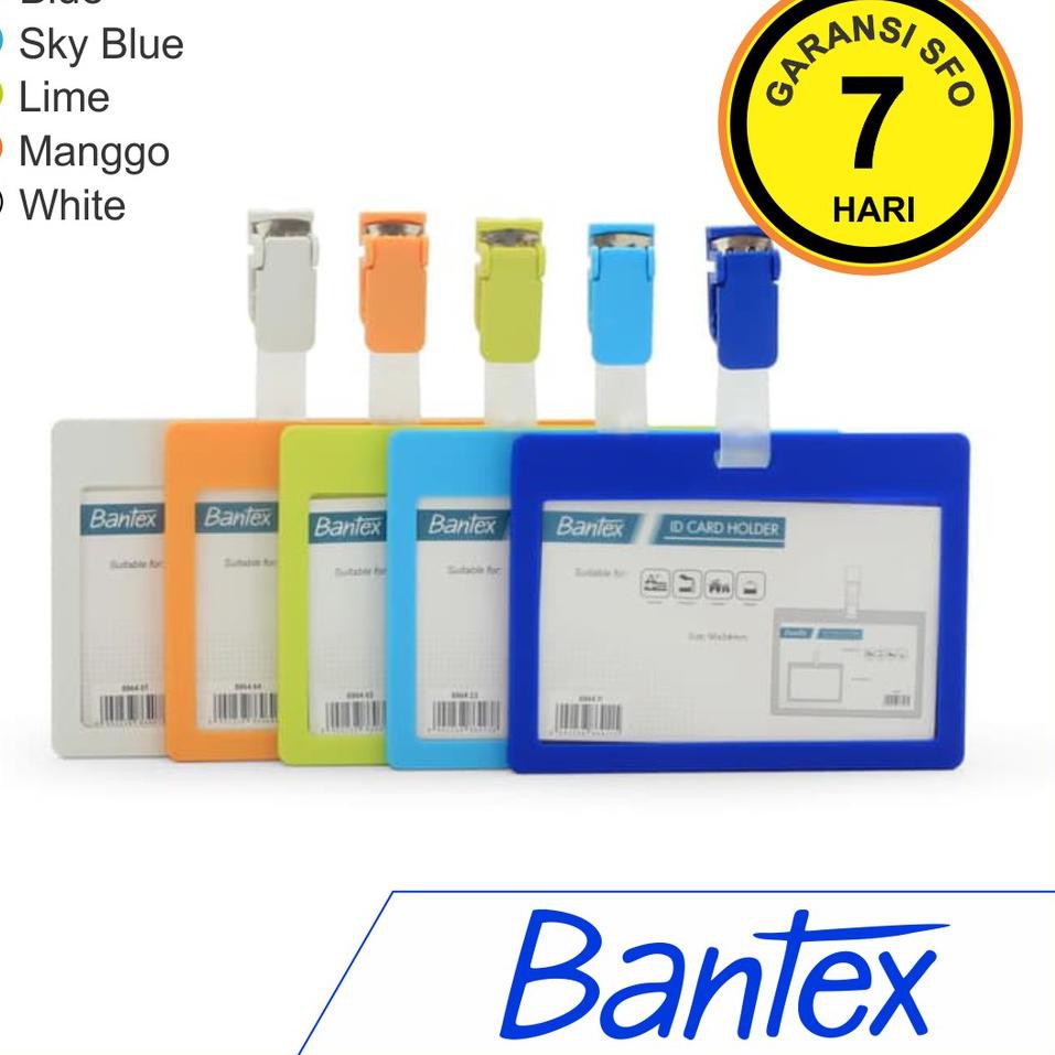 

Hot Sales ID Card Holder Bantex Landscape + Clip (90mm x 54mm) .,.,.