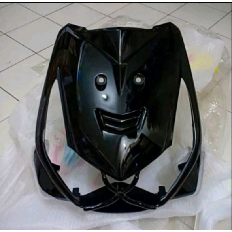 panel depan tameng lampu depan BEAT KARBU merk WIN