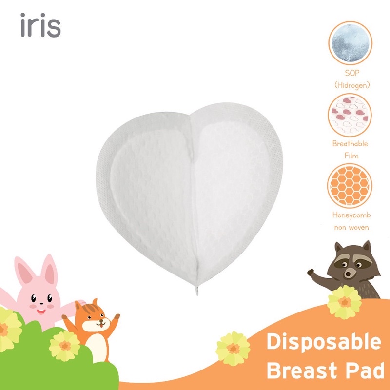 Iris Breast Pad isi 60pc - Penyerap asi