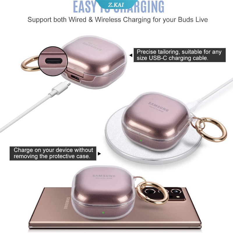 Case Transparan Cover Samsung Galaxy buds pro 2 live buds 2 buds pro