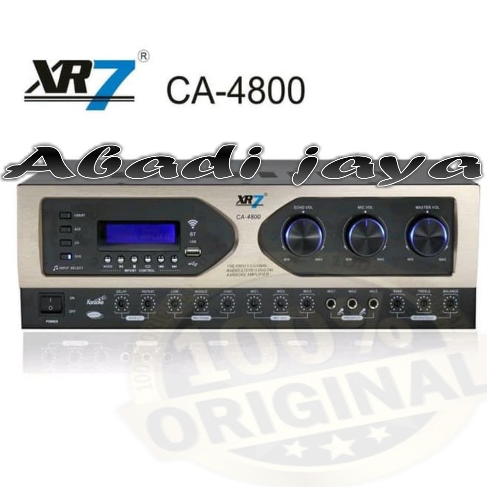 POWER XR7 CA 4800 PROFESIONAL POWER AMPLIFIER CA4800