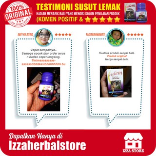 Pelangsing Badan SULEM Susut Lemak Cepat Dan Ampuh BPOM Permanen Pria Dan Wanita Herbal