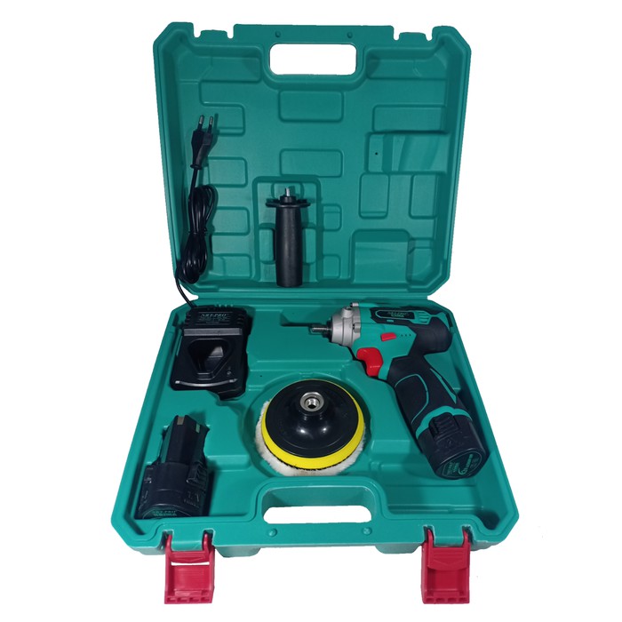 0001sss   nrt pro gv 40dc mesin polisher poles mobil motor baterai portable 12v ori