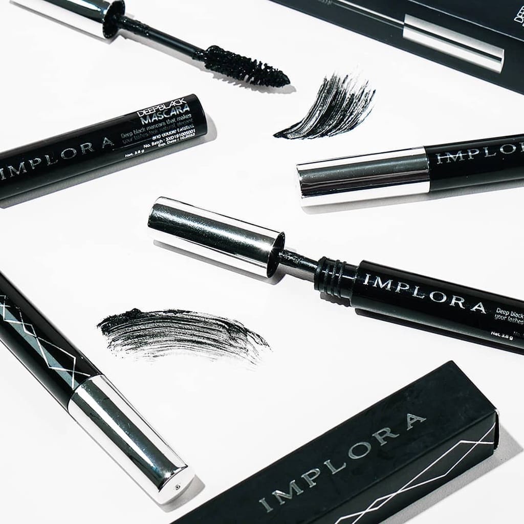 IMPLORA Deep Black Mascara ORIGINAL BPOM