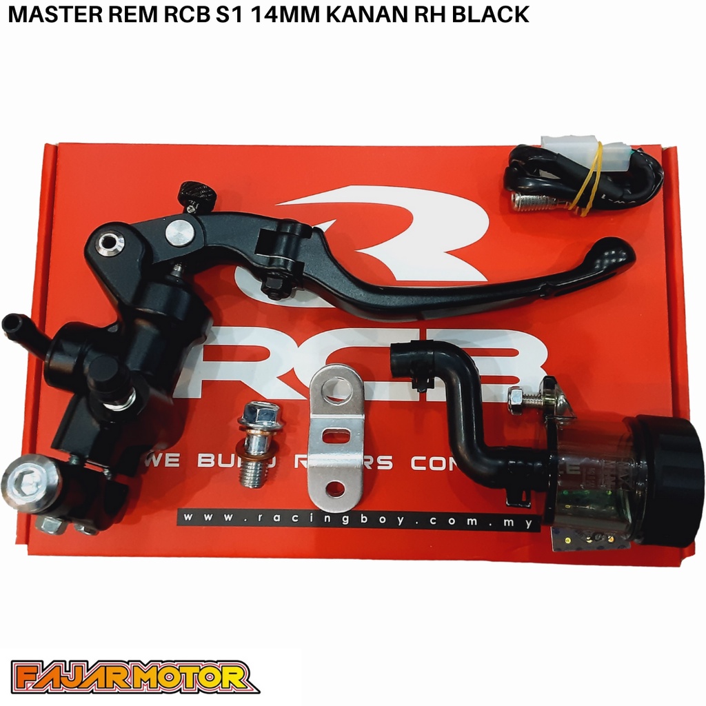 MASTER REM RCB KANAN KIRI KOPLING  S1 14M CNC FORGED MASTER REM RCB PLUS HANDLE KOPLING RCB S1 HANDLE REM RCB E1