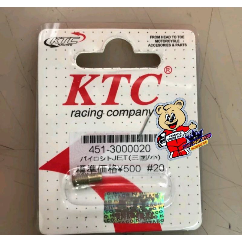 PILOTJET SPUYER YAMAHA RX-KING RXS RXK RXZ 20 ORIGINAL KTC