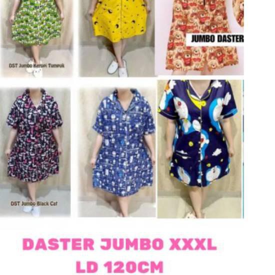 ▼ Alvaro Outlet PIYAMA DASTER JUMBO LD 120CM (JUMBO-XXXL) STARMOON, KEROPPI, TEDDY LOVE, DORA ➨