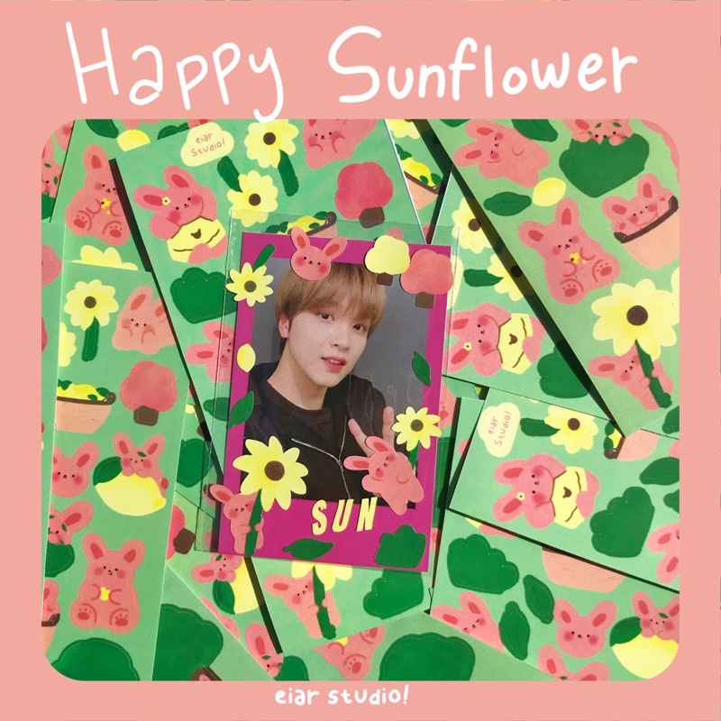 

[eiar studio] Happy Sunflower Deco Sticker