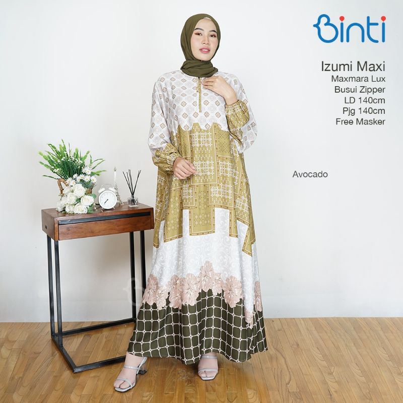 izumi maxi jumbo gamis jumbo maxmara ld 140 by binti