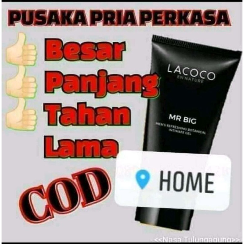 LACOCO MR.BIG NASA Serum khusus Mr.P supaya Besar + Panjang + Tahan lama