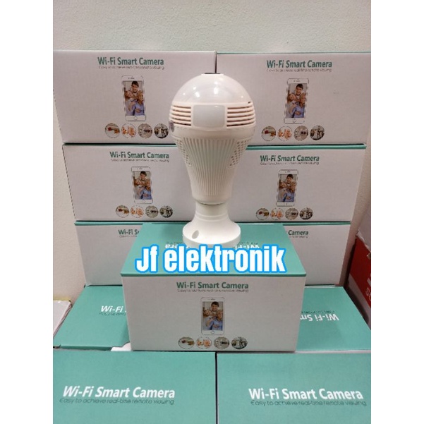 IP Camera wifi 5mp model lampu panoramic 360 derajat