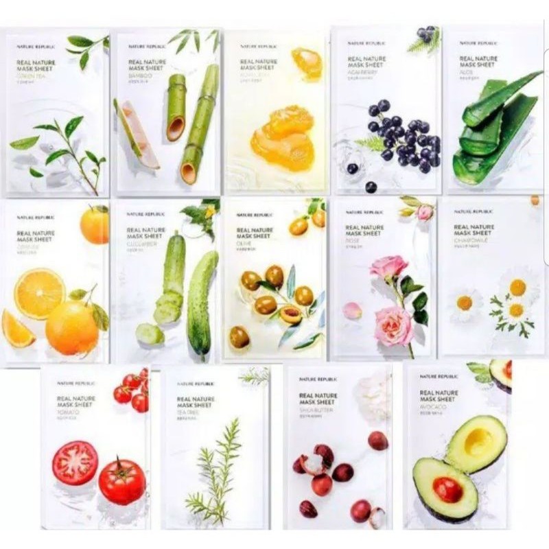 Masker Wajah Korea Original / Facial Mask Korean Original