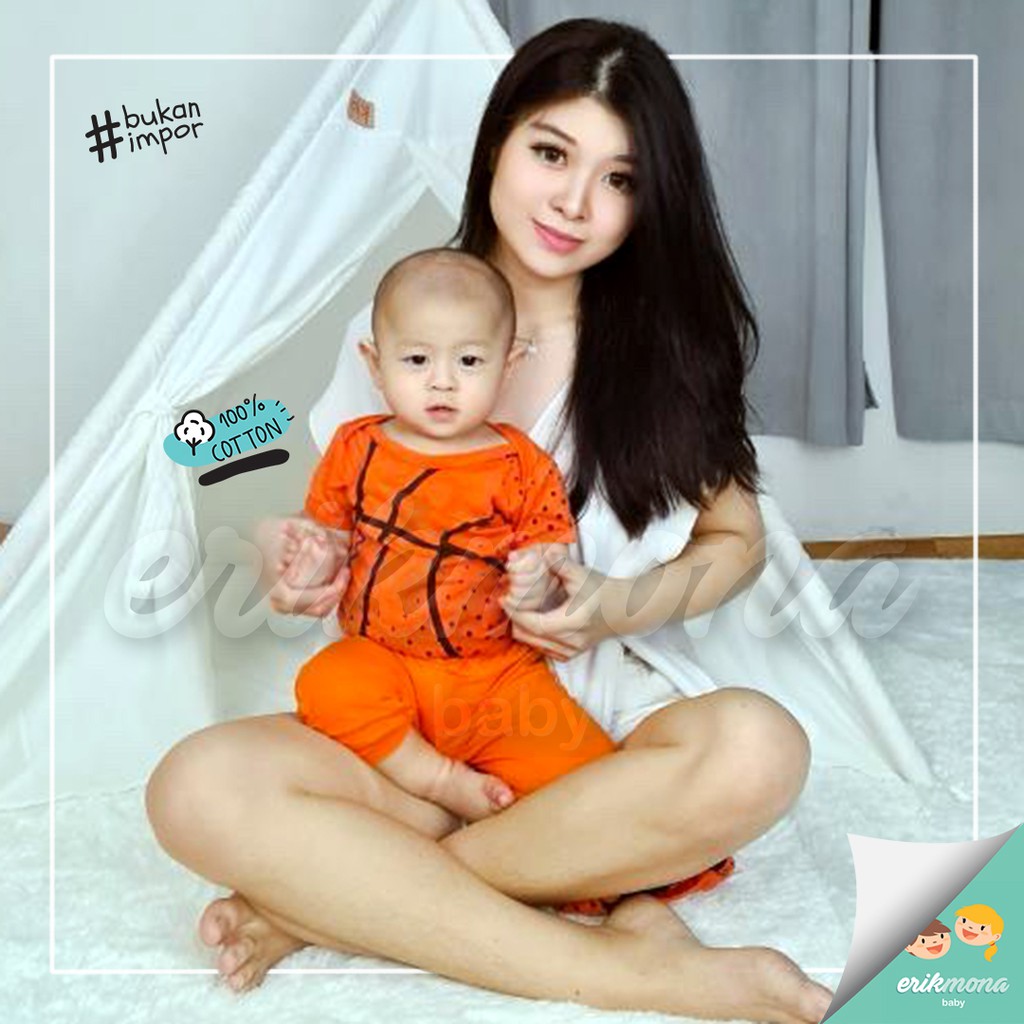 baju bayi jumper bayi lucu murah model bola basket basketball