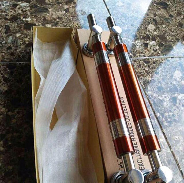 Handle Pintu Sunduk Tarikan Pintu 45 Cm Gagang Pintu Rumah Bulat Kunci Stainless Minimalis Door Pull