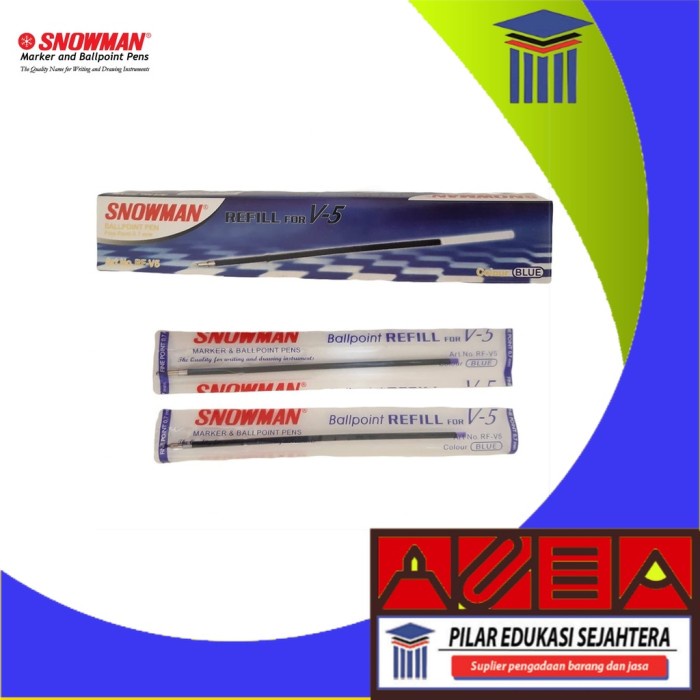 

REFILL TINTA BOLPEN SNOWMAN V5 (1 PACK)