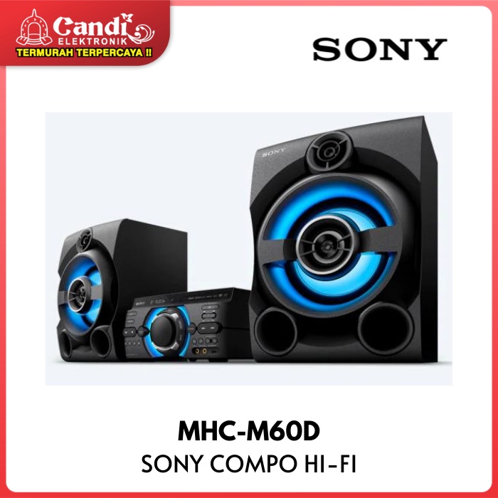 SONY Hifi Bluetooth Speaker MHC-M60D DVD