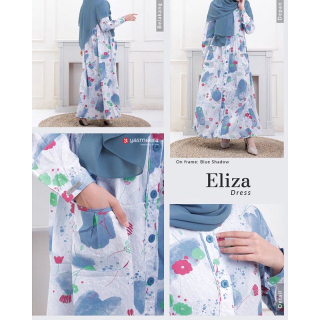 Gamis Eliza Dress By Yasmeera