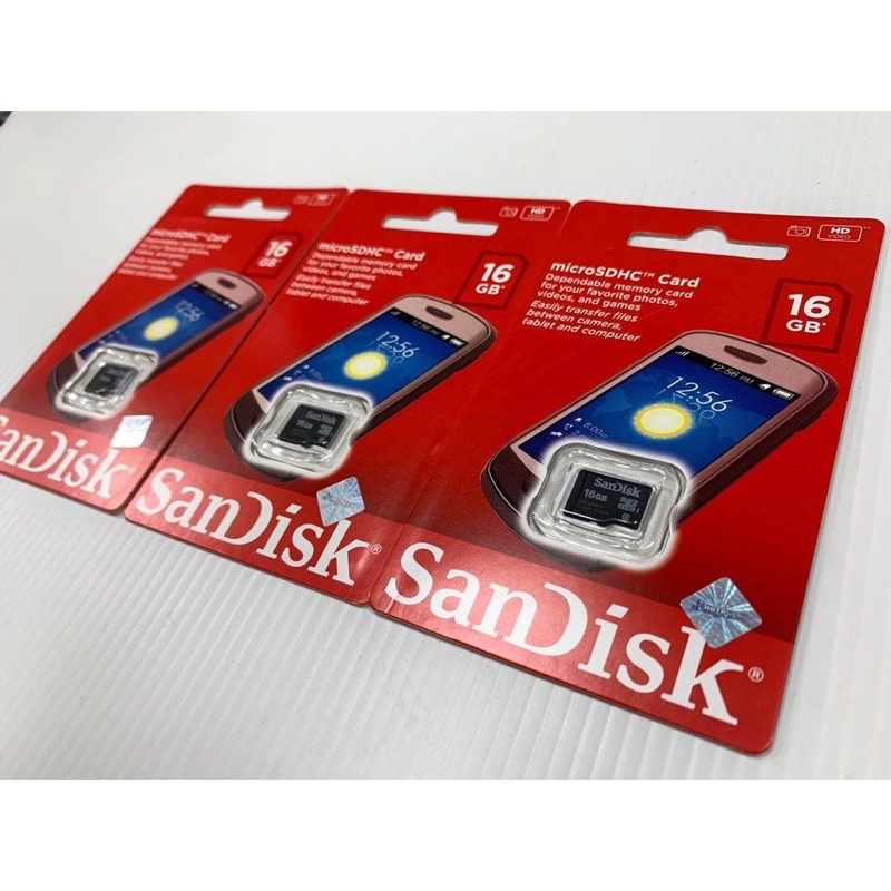 MEMORY SANDISK ORIGINAL 16GB CLAS 4 MEMORI SANDISK PROMO SEN