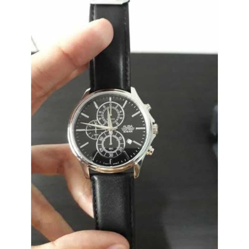 angelswach jam tangan alba AM3417X1 Pria jam tangan original garansi 1 tahun