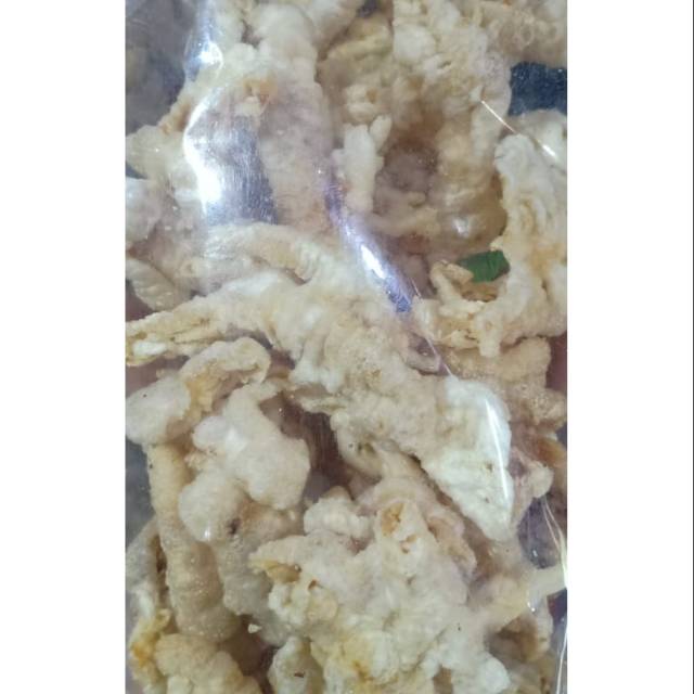 

KERIPIK CEKER/ KRIPIK CEKER/ KRUPUK CEKER AYAM/ RAMBAK CEKER Untuk Diet Keto 150 gram