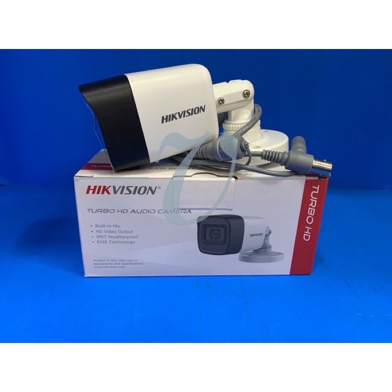 KAMERA CCTV BUILD IN MIC 5 MP HIKVISION DS-2CE16H0T-ITPFS 5MP Audio Camera