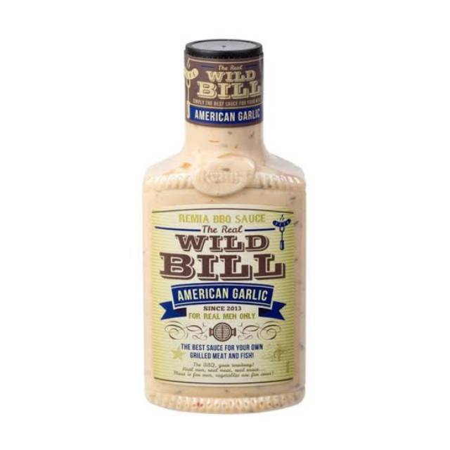 

REMIA BBQ SAUCE WILD BILL AMERICAN GARLIC 450 ML