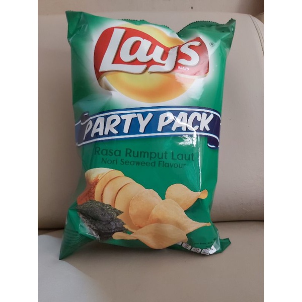LAYS PARTY PACK RASA RUMPUT LAUT 168 GRAM