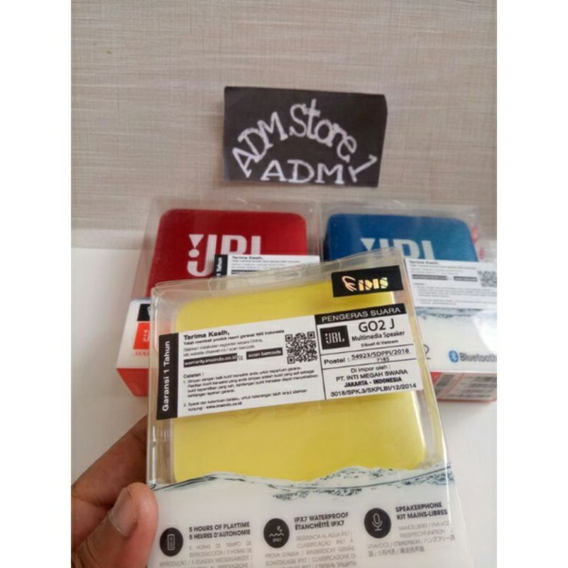 JBL GO 2 Speaker Portable Original Garansi Resmi New