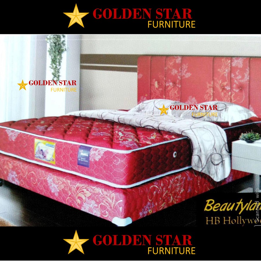 SET / Kasur American Pillo Beautyland Springbed 120/160/180 spring bed
