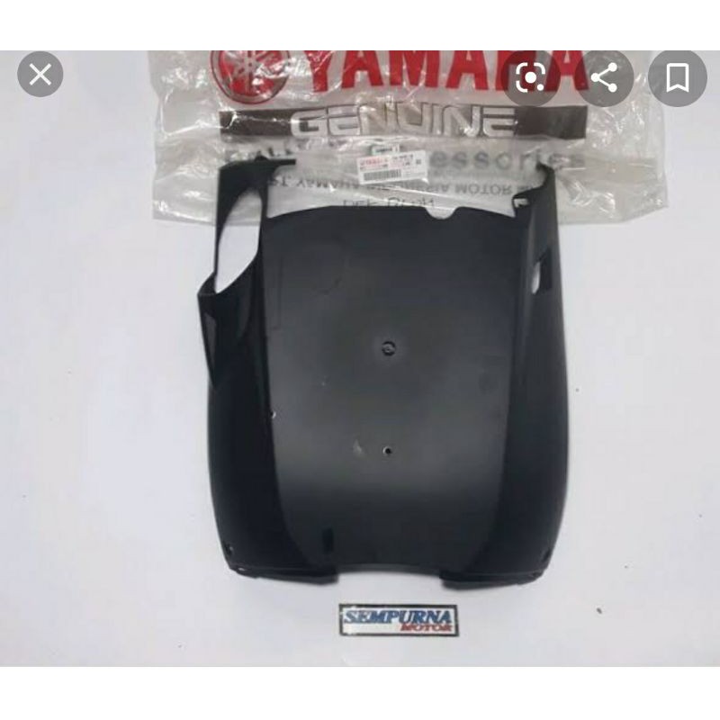 cover bawah (cover under) xeon rc, gt 125, xeon gt 125 hitam ori ymh