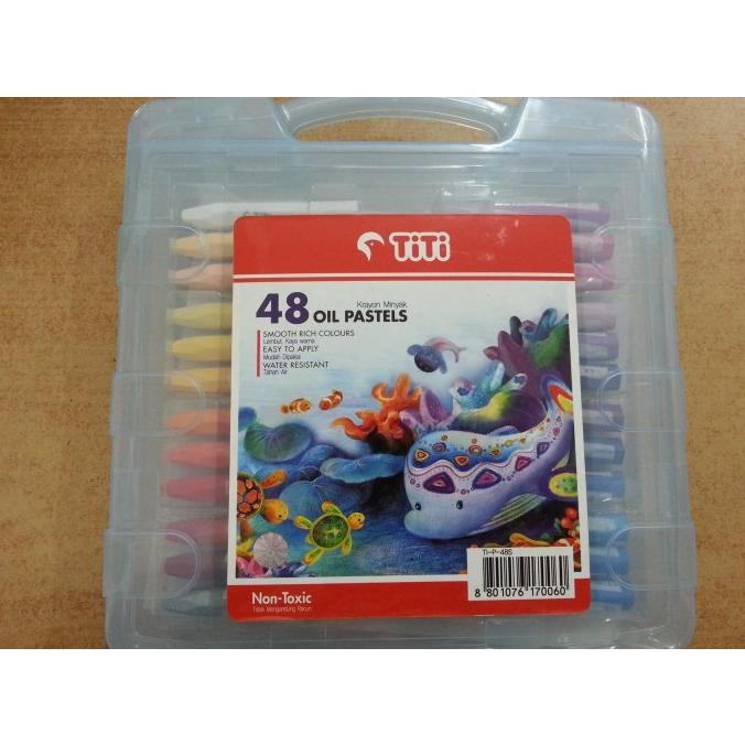 

Oil Pastel Titi 48 Warna (Krayon Minyak)