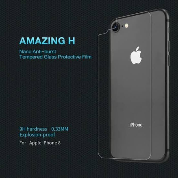 Iphone 7 / 8 Back Cover Tempered Glass NILLKIN Amazing H