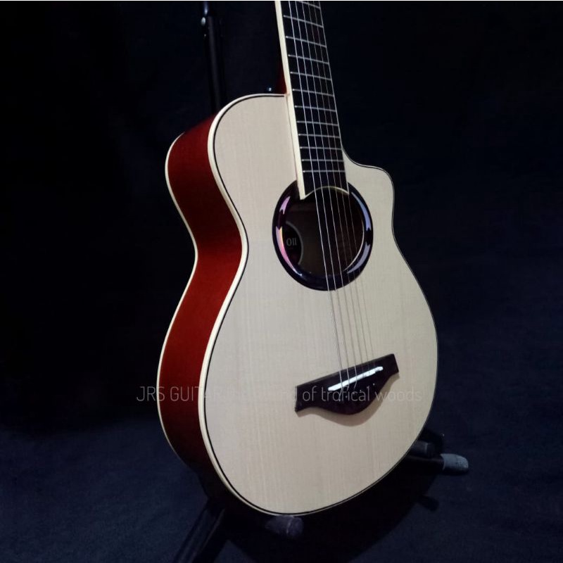 GITAR AKUSTIK UKURAN 3/4 APX T2, SUDAH TANAM BESI, FREE PACKING KAYU