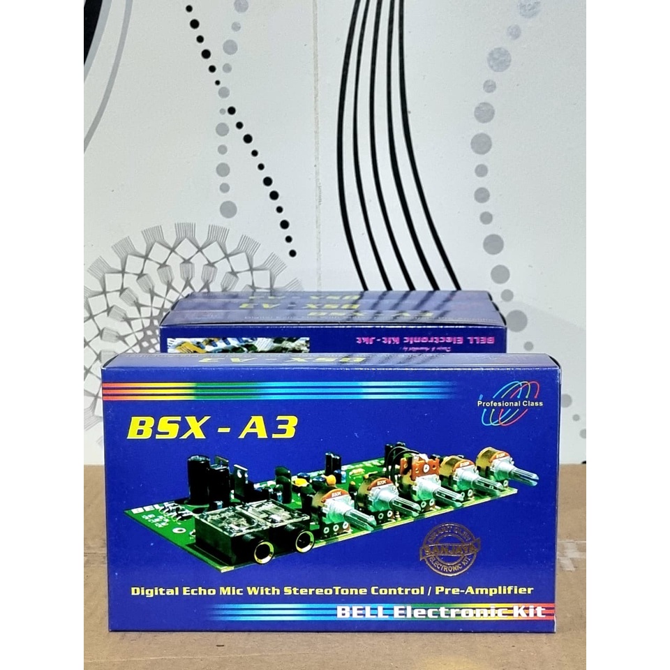 KIT BSX A3 KIT DIGITAL ECHO BSX-A3 TONE CONTROL STEREO PLUS ECHO BSX A3
