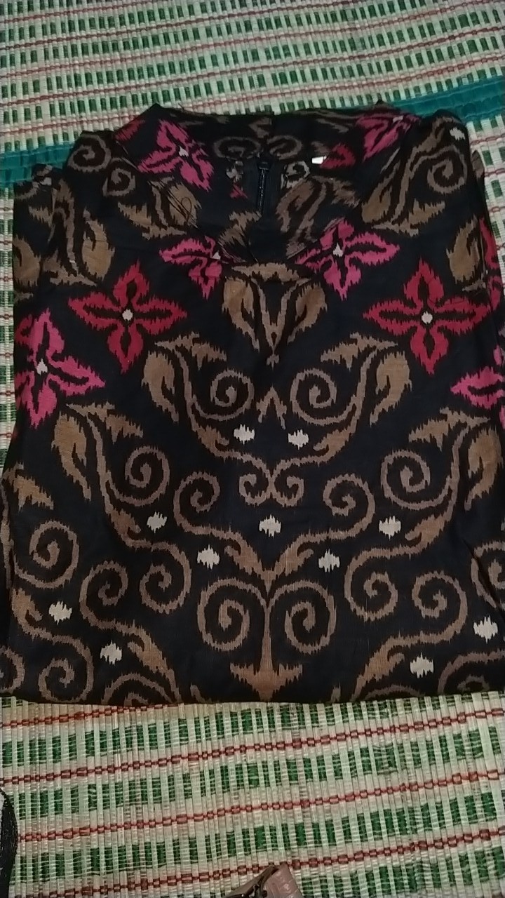 Baju Batik Wanita Modern Monalisa Genes M,l,xl Asli Pekalongan