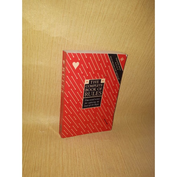 THE COMPLETE BOOK OF RULES