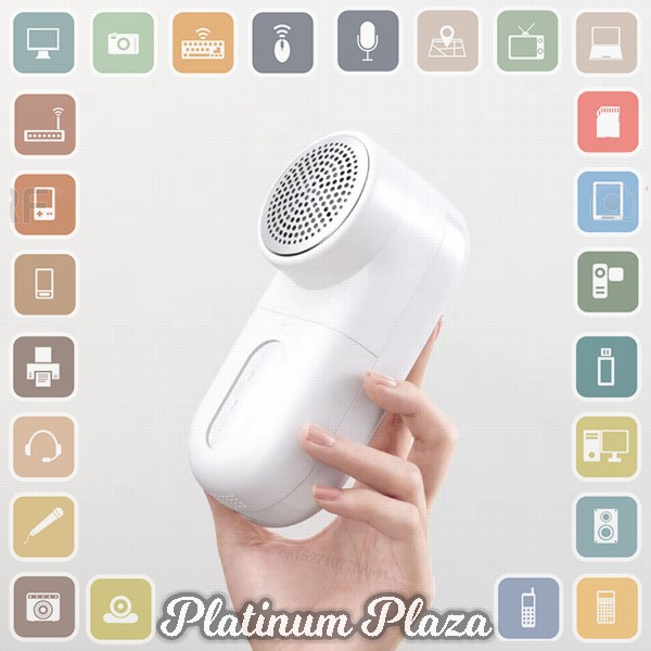 Xiaomi Mijia Fuzz Trimmer Portable Lint Remover Penghilang Bulu Serat Kain - MQXJQ01K`2S1X81-- White