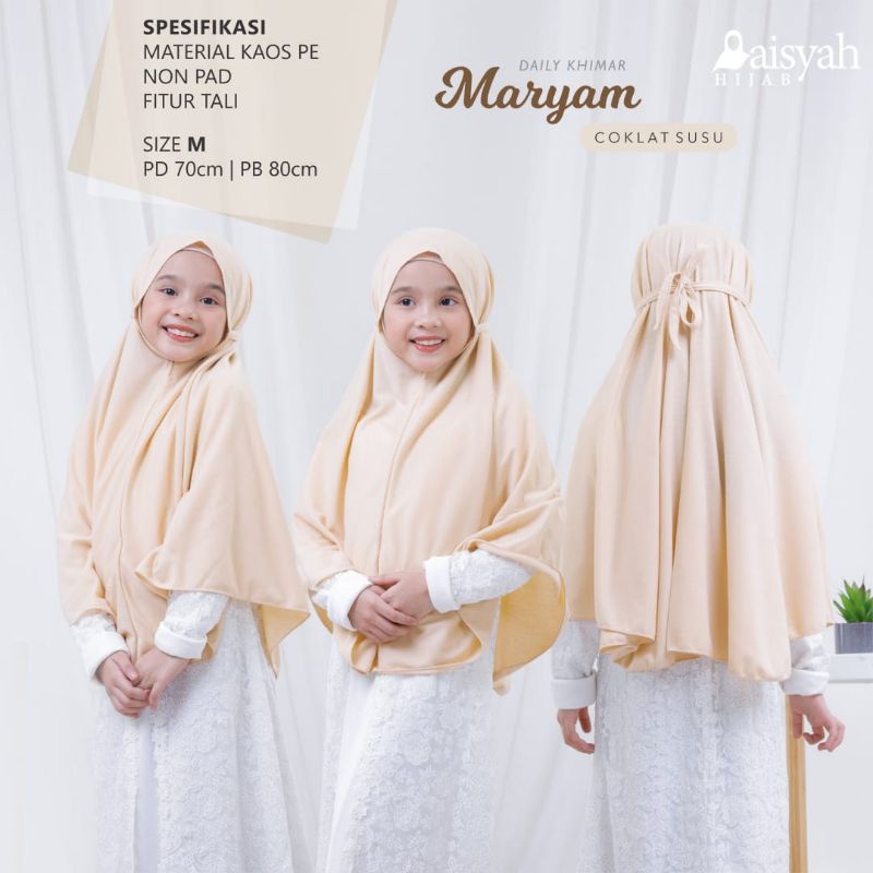 BERGO MARYAM Size M original brand by Aisyah hijab grosir cirebon