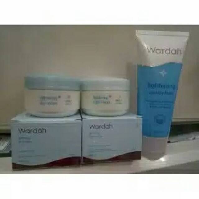 Lightening wardah step 1