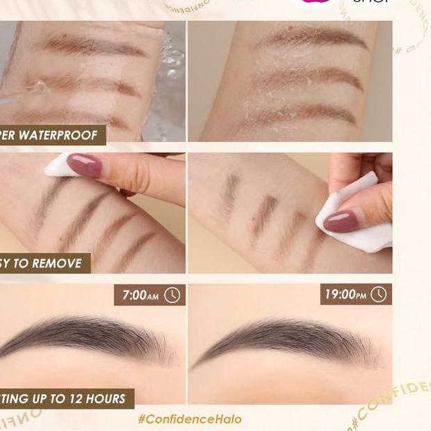 BIGGER & BETTER FOCALLURE Sliding Eyebrow Pencil FA202 #ConfidenceHalo FA 202 | FA202